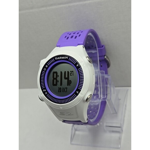 Garmin Approach S2 Golf GPS Watch White Purple Rechargeable Tested US W/ Charger - Picture 2 of 12